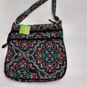 Vera Bradley Disney Parks Triple Zip Hipster Mickey's Medallion NWT